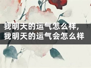 我明天的运气怎么样,我明天的运气会怎么样