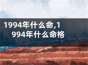 1994年什么命,1994年什么命格