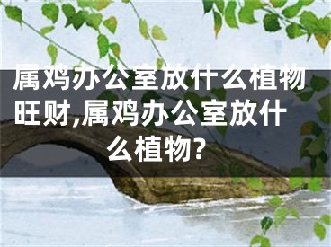 属鸡办公室放什么植物旺财,属鸡办公室放什么植物?