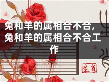 兔和羊的属相合不合,兔和羊的属相合不合工作