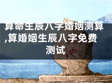 算命生辰八字婚姻测算,算婚姻生辰八字免费测试