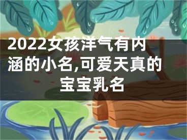 2022女孩洋气有内涵的小名,可爱天真的宝宝乳名