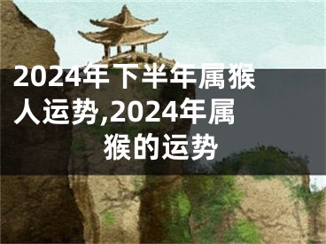 2024年下半年属猴人运势,2024年属猴的运势