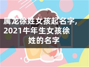 属龙徐姓女孩起名字,2021牛年生女孩徐姓的名字