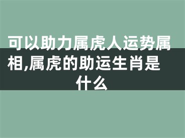 可以助力属虎人运势属相,属虎的助运生肖是什么