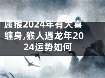 属猴2024年有大喜缠身,猴人遇龙年2024运势如何