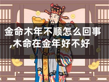 金命木年不顺怎么回事,木命在金年好不好