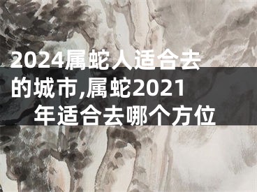 2024属蛇人适合去的城市,属蛇2021年适合去哪个方位