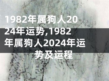 1982年属狗人2024年运势,1982年属狗人2024年运势及运程