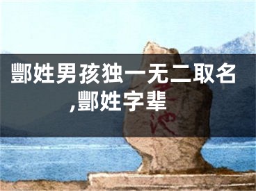 酆姓男孩独一无二取名,酆姓字辈