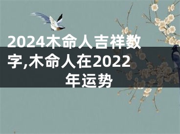 2024木命人吉祥数字,木命人在2022年运势