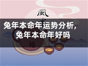 兔年本命年运势分析,兔年本命年好吗