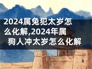 2024属兔犯太岁怎么化解,2024年属狗人冲太岁怎么化解