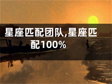 星座匹配团队,星座匹配100%