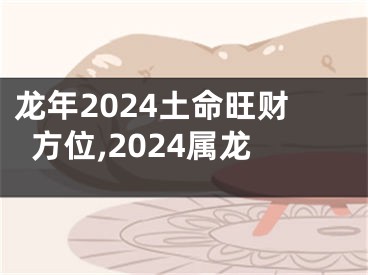 龙年2024土命旺财方位,2024属龙