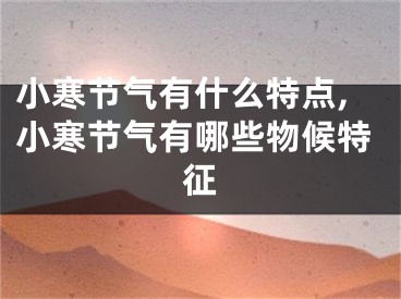 小寒节气有什么特点,小寒节气有哪些物候特征