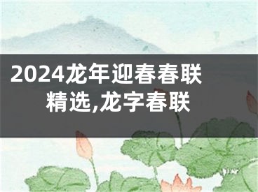 2024龙年迎春春联精选,龙字春联