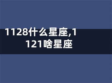 1128什么星座,1121啥星座