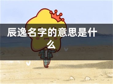  辰逸名字的意思是什么 