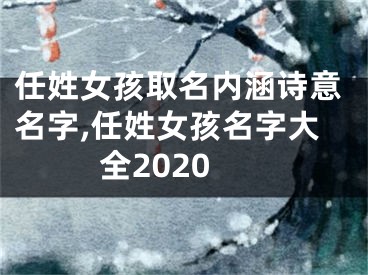 任姓女孩取名内涵诗意名字,任姓女孩名字大全2020