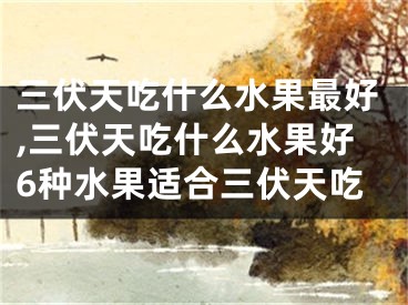 三伏天吃什么水果最好,三伏天吃什么水果好6种水果适合三伏天吃