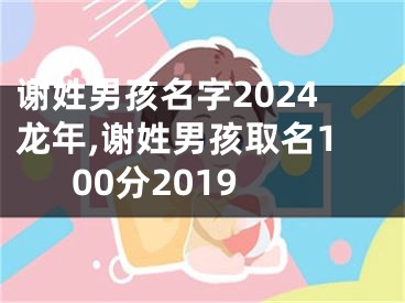 谢姓男孩名字2024龙年,谢姓男孩取名100分2019