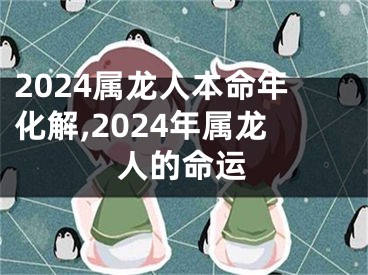 2024属龙人本命年化解,2024年属龙人的命运