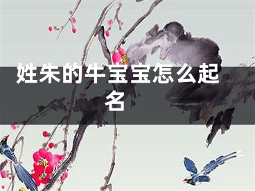  姓朱的牛宝宝怎么起名 