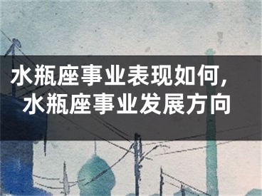 水瓶座事业表现如何,水瓶座事业发展方向