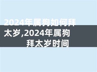 2024年属狗如何拜太岁,2024年属狗拜太岁时间