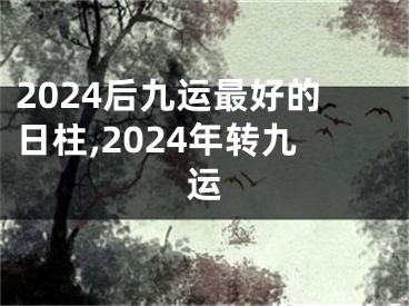 2024后九运最好的日柱,2024年转九运