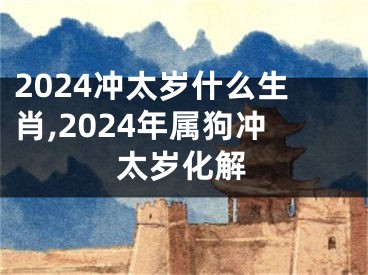 2024冲太岁什么生肖,2024年属狗冲太岁化解