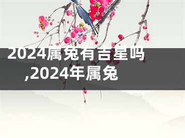 2024属兔有吉星吗,2024年属兔