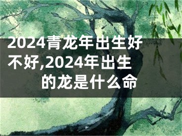 2024青龙年出生好不好,2024年出生的龙是什么命