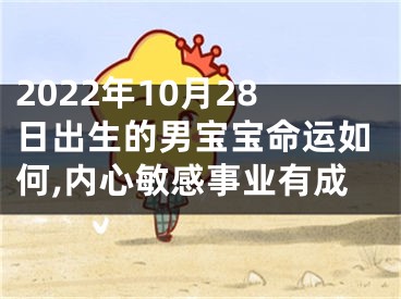 2022年10月28日出生的男宝宝命运如何,内心敏感事业有成