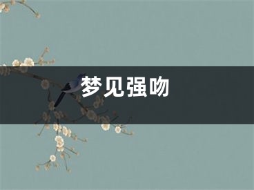 梦见强吻