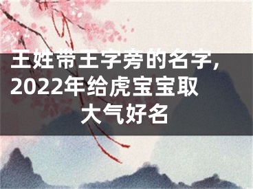 王姓带王字旁的名字,2022年给虎宝宝取大气好名