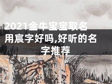 2021金牛宝宝取名用宸字好吗,好听的名字推荐