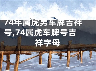 74年属虎男车牌吉祥号,74属虎车牌号吉祥字母