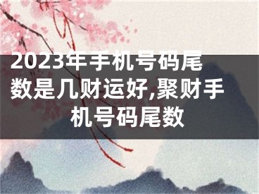 2023年手机号码尾数是几财运好,聚财手机号码尾数