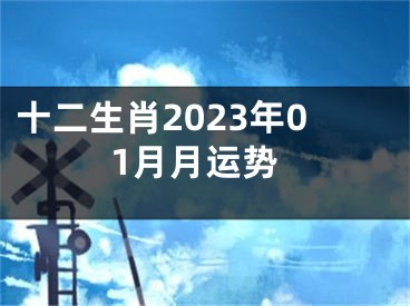 十二生肖2023年01月月运势