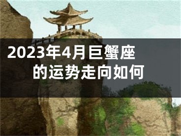 2023年4月巨蟹座的运势走向如何