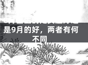 8月出生的处女座好还是9月的好，两者有何不同 