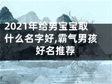 2021年给男宝宝取什么名字好,霸气男孩好名推荐