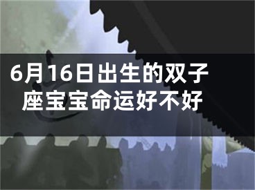 6月16日出生的双子座宝宝命运好不好 