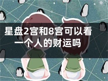 星盘2宫和8宫可以看一个人的财运吗 