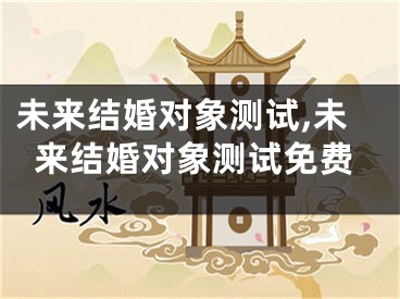 未来结婚对象测试,未来结婚对象测试免费