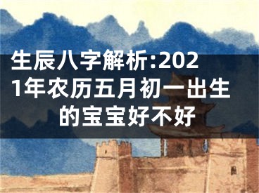 生辰八字解析:2021年农历五月初一出生的宝宝好不好