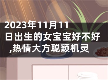 2023年11月11日出生的女宝宝好不好,热情大方聪颖机灵