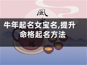 牛年起名女宝名,提升命格起名方法